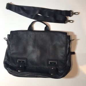 Banana Republic leather briefcase